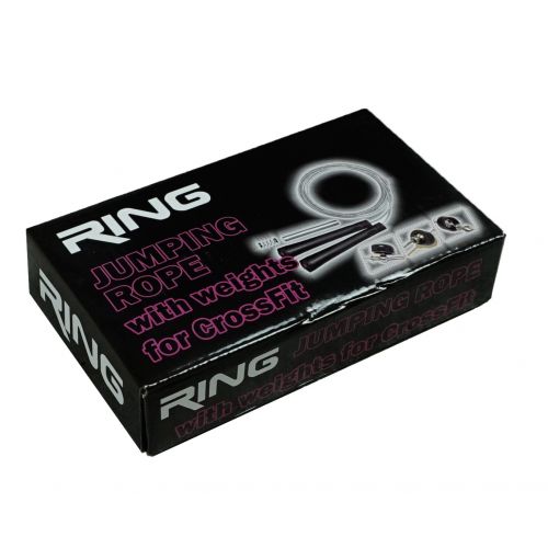 RING Vijača za crossfit sa sajlom i utezima 2x75gr - RX JR7007