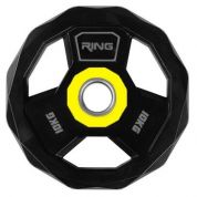 RING olimpijski gumirani pločasti uteg 10kg