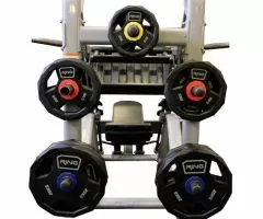 RING olimpijski gumirani pločasti uteg 20kg