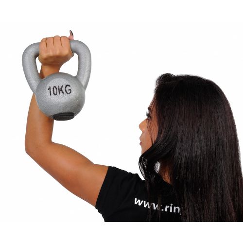 RING Kettlebell 10kg grey - RX KETT-10