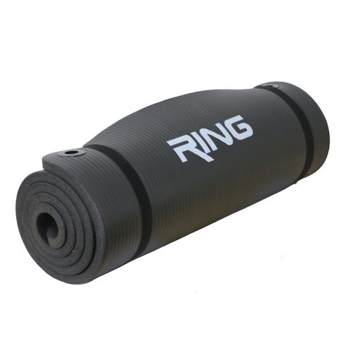 RING NBR strunjača d=1,5cm sa hangerima black-RX LKEM-3016-black