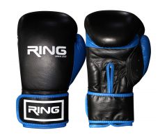 RING rukavice za boks 12 OZ kozne - RS 3211-12 blue