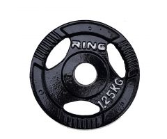 RING Olimpijski utezi lijevani s hvataljkom 1x 1,25kg RX PL15-1,25