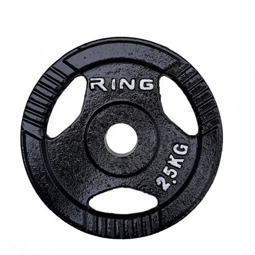 RING Olimpijski utezi lijevani sa hvataljkom 1x 2,5kg RX PL15-2,5