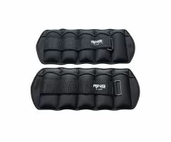 RING utezi s čičkom za zglobove, podesivi, 2 × 2,5 kg – RX LKW-1231