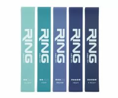 RING mini band set 5 blue (MINI BAND-SET 5 BLUE XL+L+M+H+XH)-RX MINI BAND SET 5 BLUE