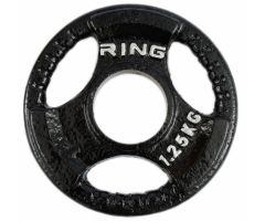 RING Olimpijski utezi lijevani sa hvatom 1x 1,25kg RX PL14-1,25