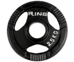 RING Olimpijski utezi lijevani sa hvatom 1x 2,5kg RX PL14-2,5