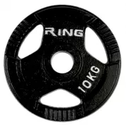 RING Olimpijski utezi lijevani sa hvatom 1x10kg RX PL14-10
