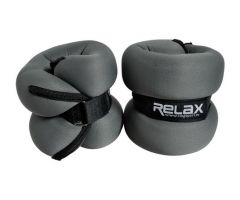 RING Utezi sa čičkom od 2x 2kg (tamno sivi) - RX AW 2201