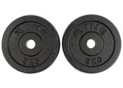 RING Utezi 2x5kg od lijevanog željeza - RX PLO1-5